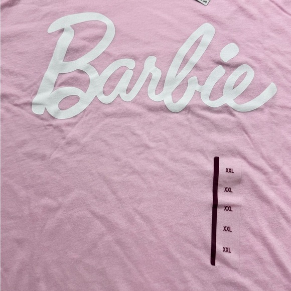 Barbie Graphic Pink T Shirt Size XXL, NWT - Picture 3 of 6